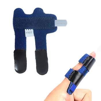 

1 Pcs Finger Splint Fracture Protection Brace Corrector Support Relieve Pain Adjustable Tape Bandage Built-in Aluminium