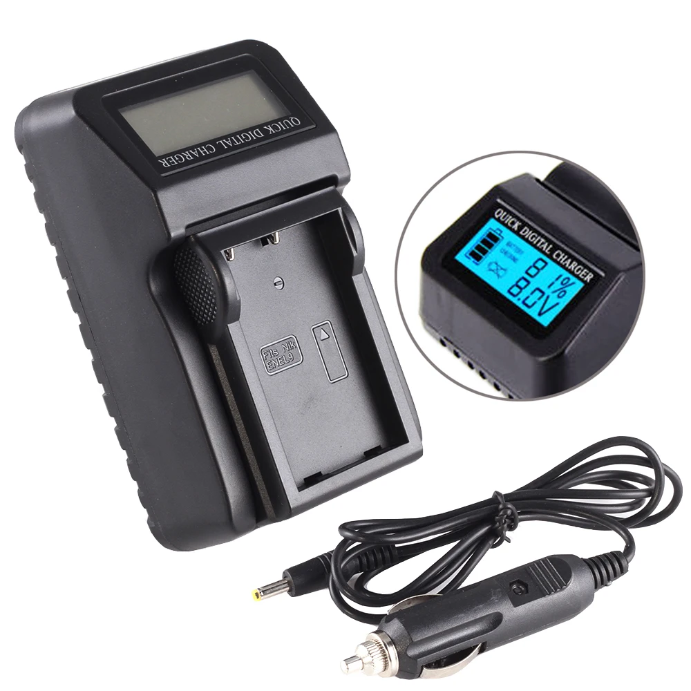 Camera Battery Charger LCD Screen Charging Chargers Cargador Baterias