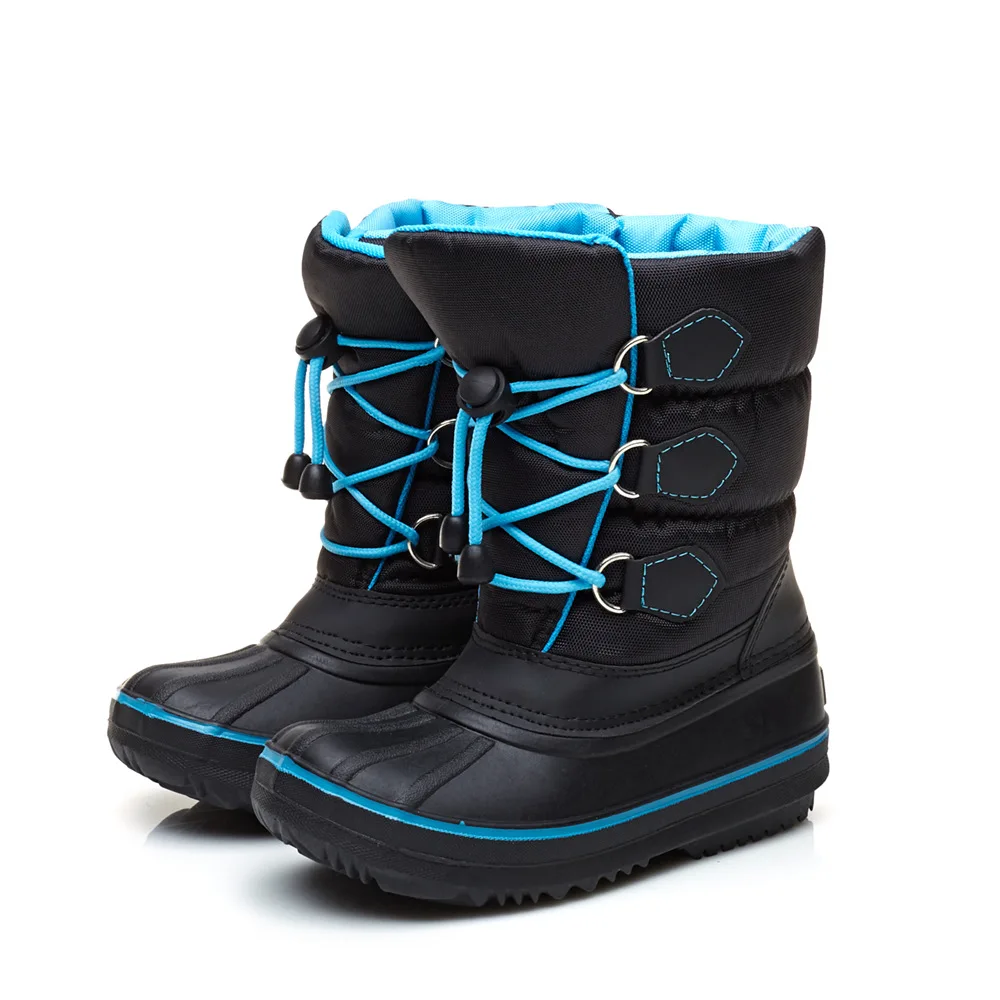 

New Kids Snow Boots Winter Warm Boots Kids Professional Non-slip Shoes Platform Cotton Boots for Girls Toddler Snow Boots