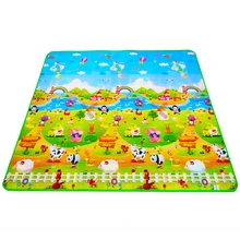 Buy Baby Crawling pad child Picnic rug moisture-proof pad folding indoor mats City Traffic 130*160*0.5cm high quality Free shipping Free Shipping
