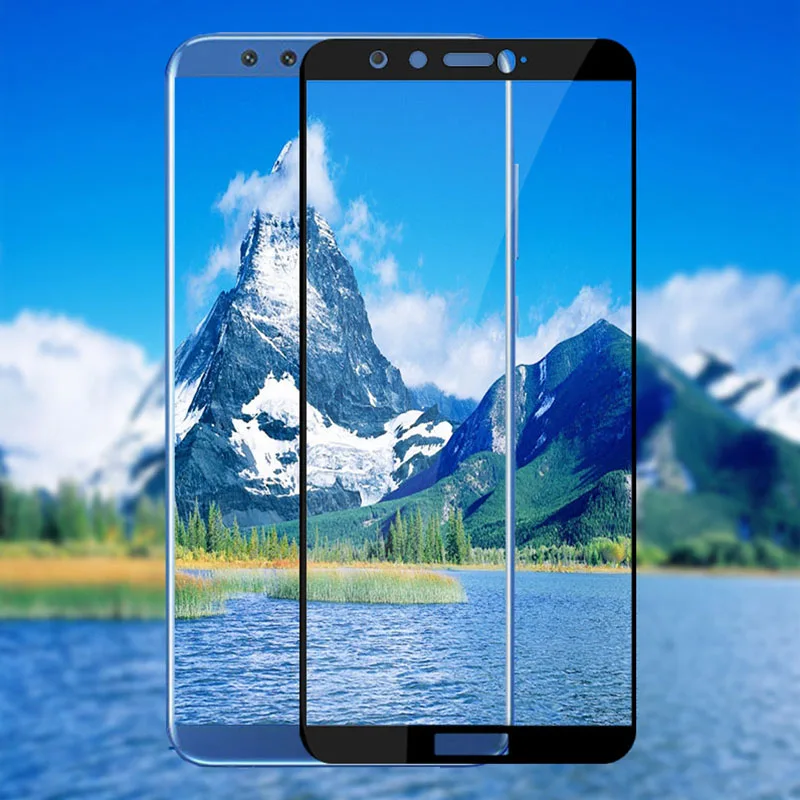Закаленное стекло 9H для Huawei Honor 9 10 lite легкий защитный экран стеклянный чехол Play view