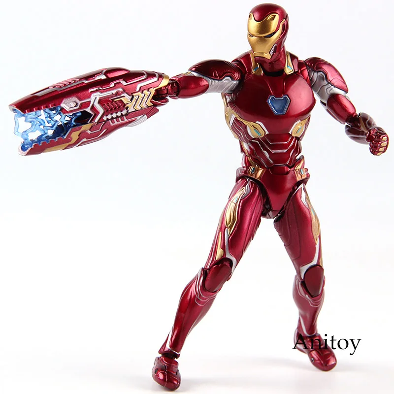 СВЧ Figuarts Marvel Мстители 3 Бесконечная война Железный человек MK50 Ironman фигурку ПВХ Коллекционная модель игрушки