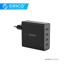ORICO DCW 4U 4 Ports Wall USB Phone Charger 5V2 4A 4 6A30W Total Output Mobile