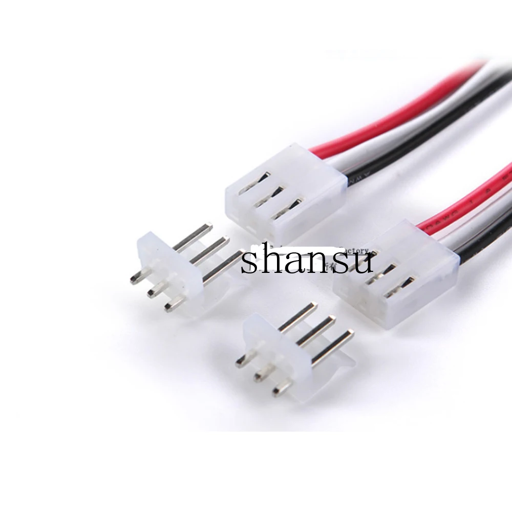 5 шт. JST VH3.96 VH 3 96 мм CH3.96 разъем для кабеля 2/3/4/5/6/7/8/9/10Pin Штекерный 20 см длина провода