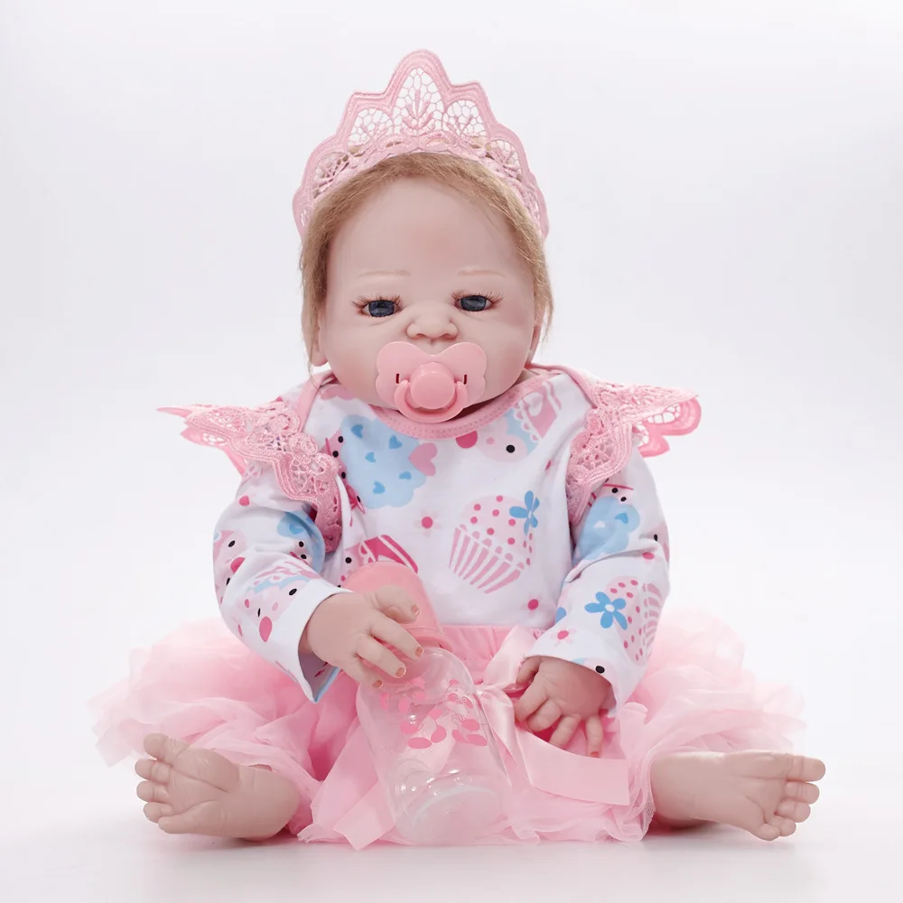 22inch Brands 55cm Silicone Reborn Dolls Lifestyle Soft Bjd Princess