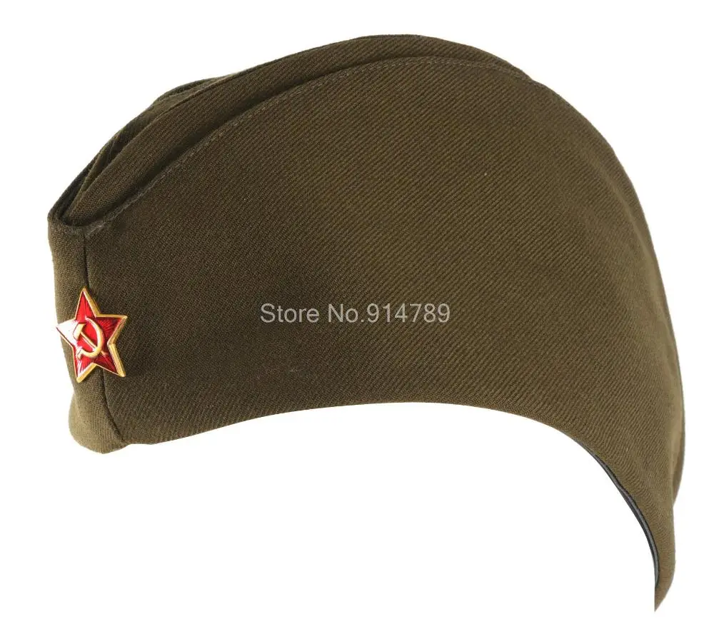Второй мировой войны СССР Советская военная армия гарнизон Кепка с значок M-35381