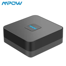 Mpow Bluetooth 4,1 музыкальный приемник беспроводной аудио адаптер со встроенным шумоизолятором 3,5 мм аудио разъем для ТВ автомобильная аудиосистема