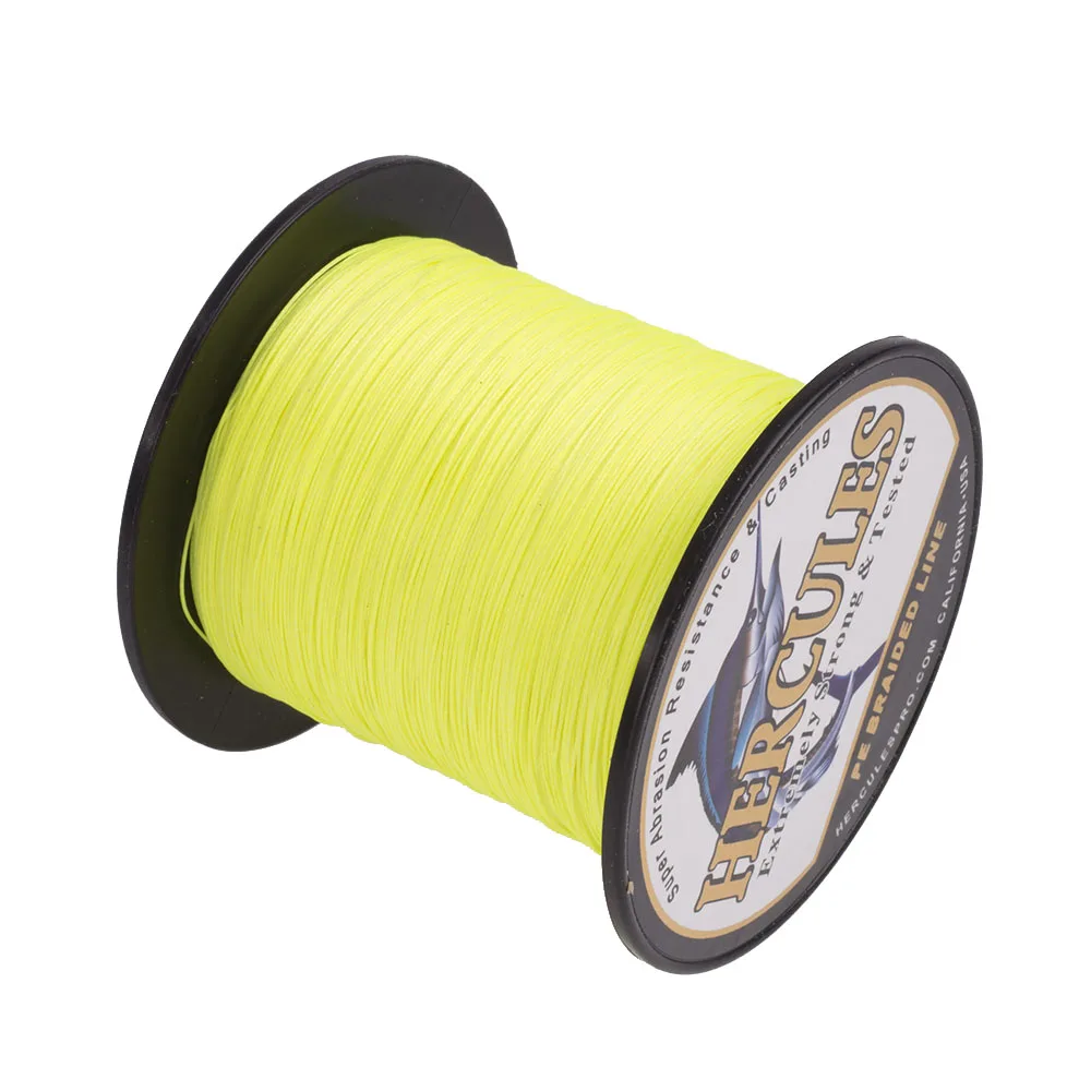 Hercules Braided Fishing Line 8 Strands 100M PE Braided Wire For Carp Fishing Multifilament 10-300LB Extreme Strong Cord Pesca 6