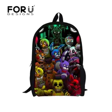 $ Number pulgadas de Dibujos Animados cinco noches en freddys Mochilas escolares Mochila Niños Mochilas Para Adolescentes Boys & Girls School Book Bag Kids