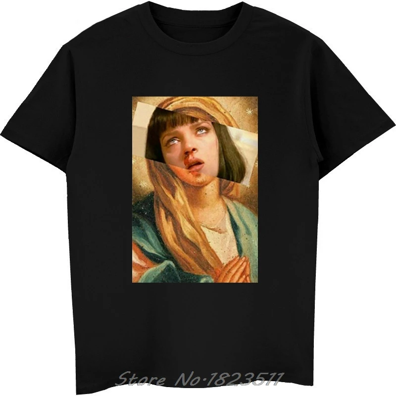 pulp fiction virgin mary shirt