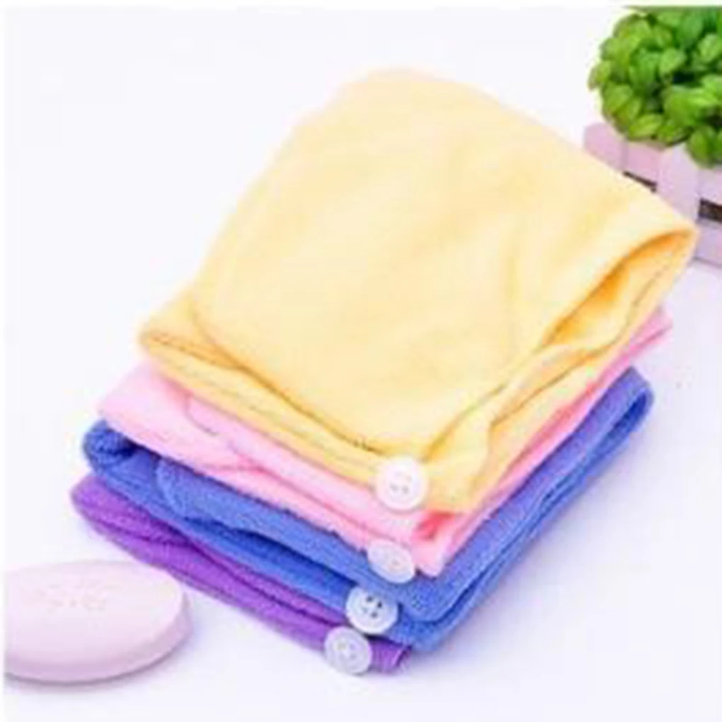 

Quick-drying Women Bathroom Super Absorbent Quick-drying Hair Towel Microfiber Hair Dry Cap