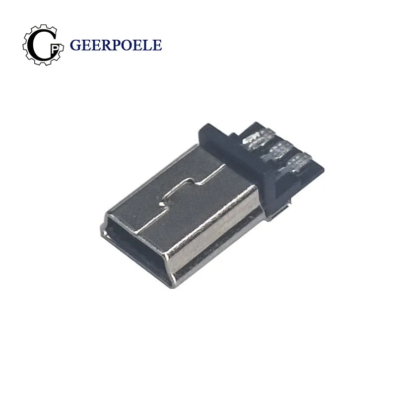 

20/50 pcs/lot MINI T-Type 5P Female MINI USB Connector Tail Plug Port Jack Sockect Terminals