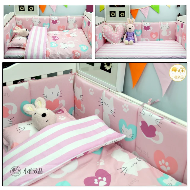 100 Cotton Baby Bedding Set Crib 3pcs Sheet Quilt Cover Pillowcase Bear Cat Fox Black White Plus Pattern For Girls Boys Bedding Cotton Baby Bedding Sets Baby Bedding Setbedding Set Aliexpress