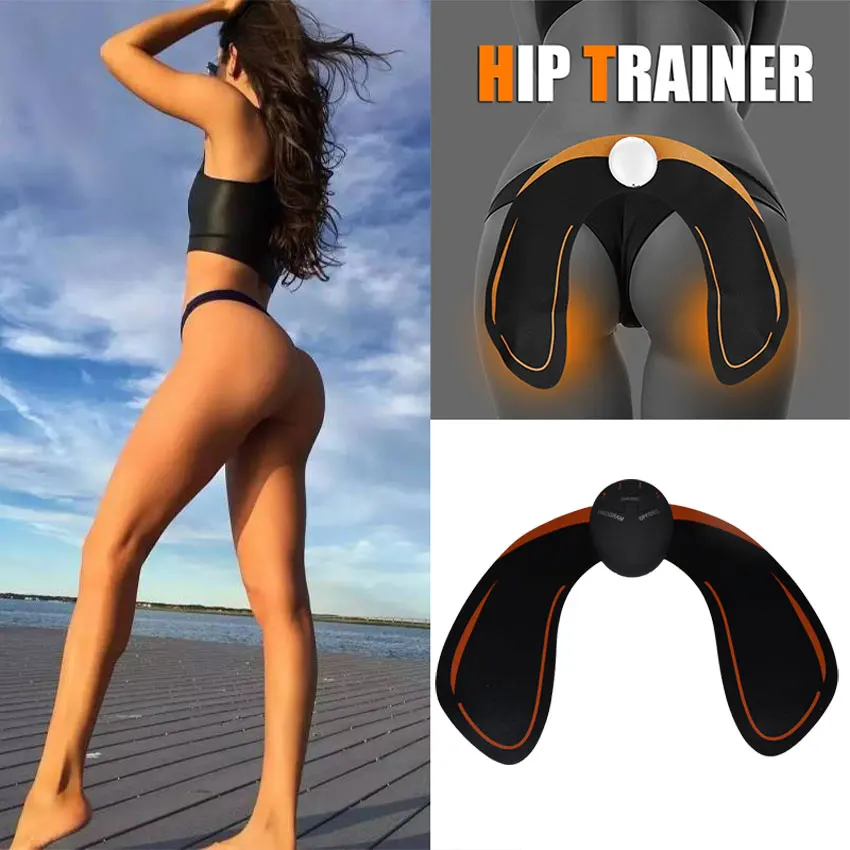

AMKEE 6 Modes EMS Hip Trainer Intelligent Buttocks Lifting ABS Stimulator Body Shaping Muscle Stimulator Body Slim Shaper Relax