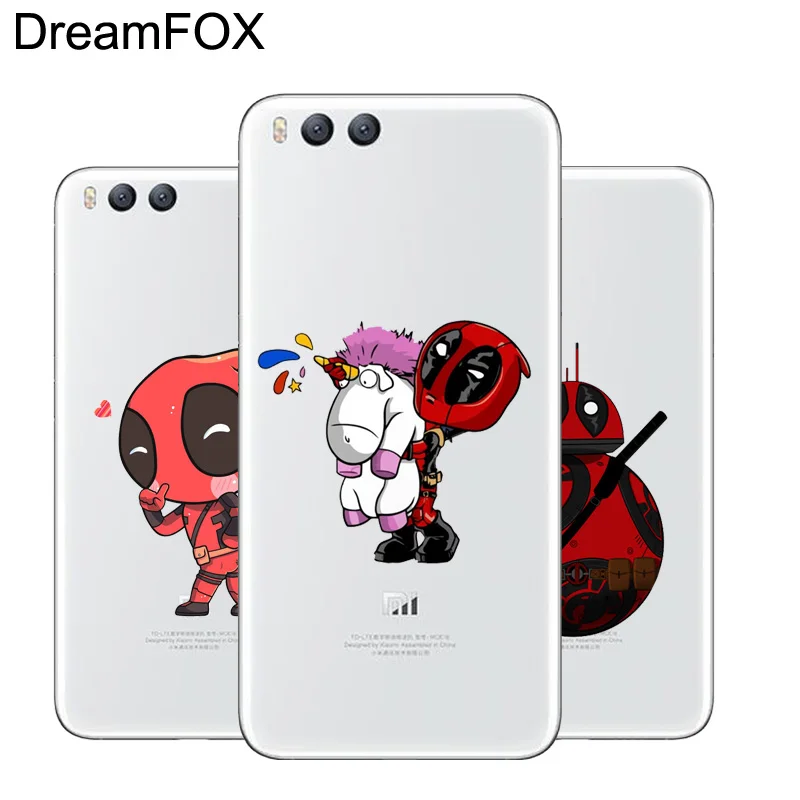 DREAMFOX L520 фильма Дэдпул рубашки силиконовый чехол-накладка из мягкого ТПУ чехол