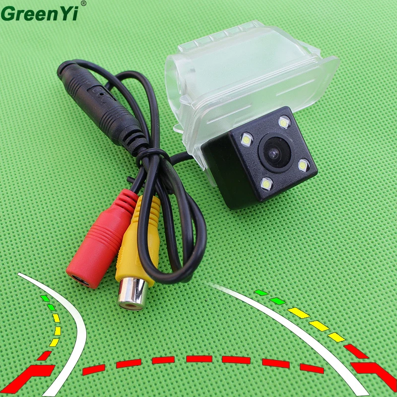 

GreenYi Car Rear View Reverse Camera Backup HD Parking Assistance Camera for Ford Focus Hatchback MK2 Fiesta S-max Kuga Mondeo