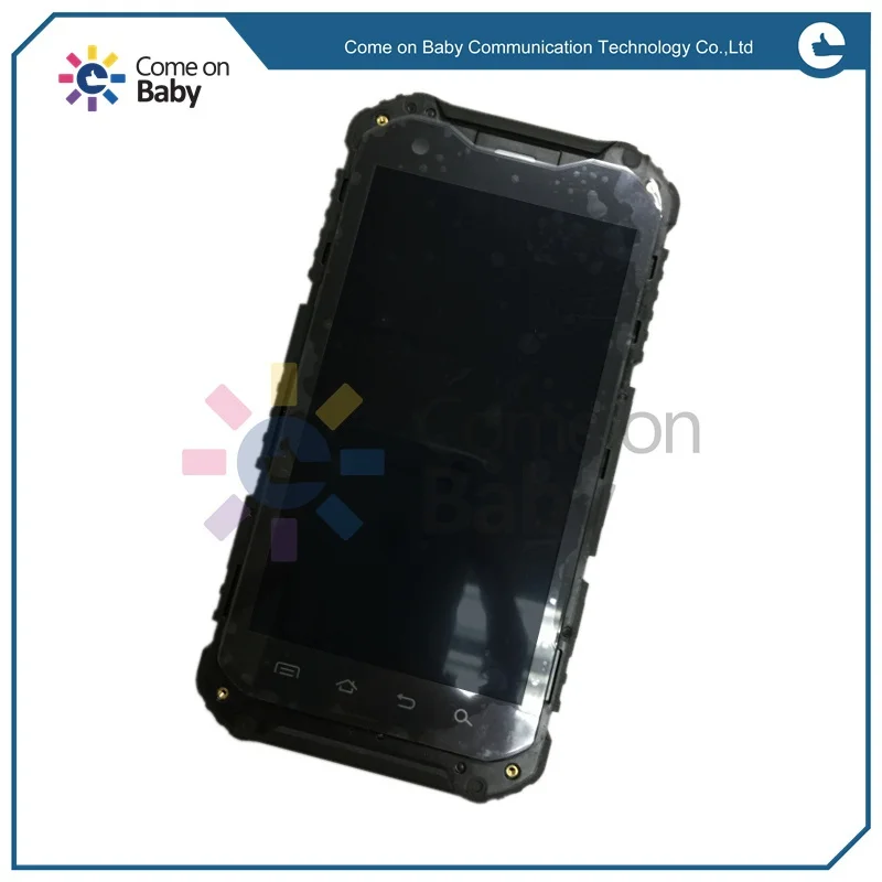 LAND0006 Original LCD touch screen digitizer Aseembly with Frame Replacement parts For Land Rover A9 ( Blue motherboard version)   (1)