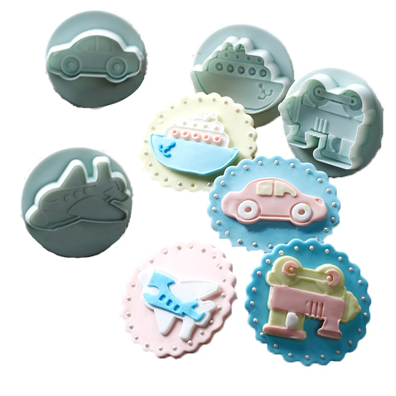 4-Pcs-set-Cookie-Cake-Plunger-Cutters-Fondant-Cake-Molds-Vegetal-Trucks-Tractor-Forklift-Cake-Decorating (1)