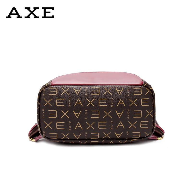 AXEAIXE женский рюкзак PU кожаный рюкзак модные рюкзаки женские повседневные большие вместительные винтажные сумки на плечо