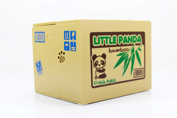 Cute Panda автоматический палантин монета копилка Размер экономия денег коробка деньги подарки Новинка игрушки для детей FSWOB копилка подарок