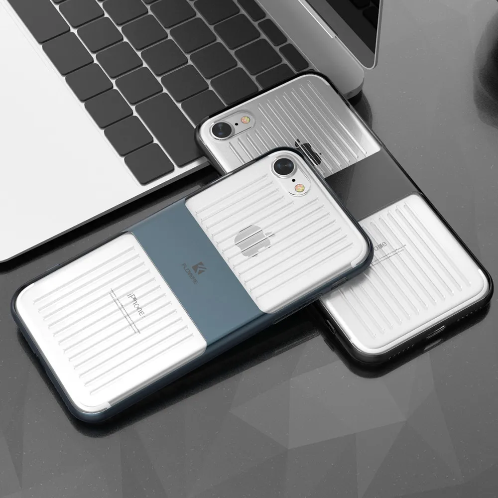 FLOVEME Soft TPU Cases For iPhone 7 7 Plus Clear Silicone Protective