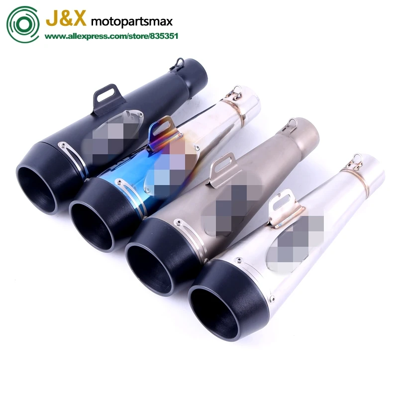 

51mm Universal Motorcycle exhaust Muffler Pipe Case for Honda CBR1000 Case for Yamaha R6 for Kawasaki M4 Exhaust slip-on