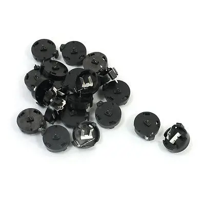 

20 Pieces Round Shaped Button Battery Holder Container Socket for CR1200