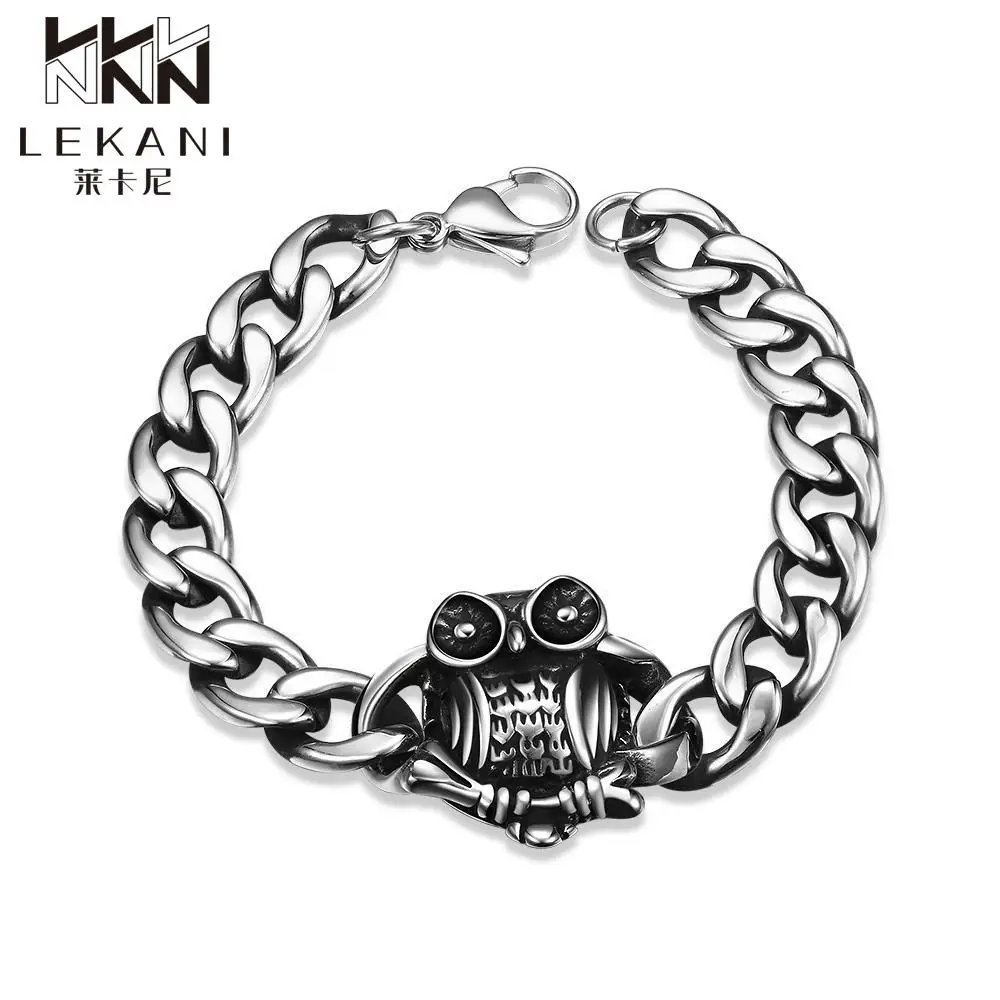 Wholesale stainless bracelets popular punk rock jewelry vintage bangles