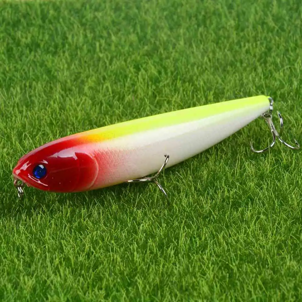 LINGYUE жесткий карандаш приманка 11 см 16 г Topwater рыболовные воблеры Crankbait Isca искусственная приманка плавающая форель, щука приманки "Карп" - Цвет: B3