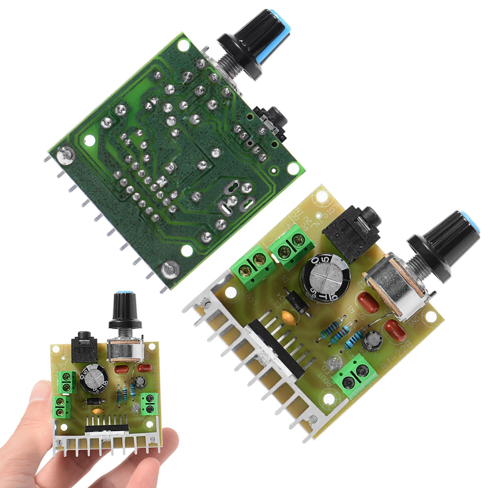 

TDA7297 Mini Digital Amplifier Stereo Module For Car Vehicle DIY Speaker TE434