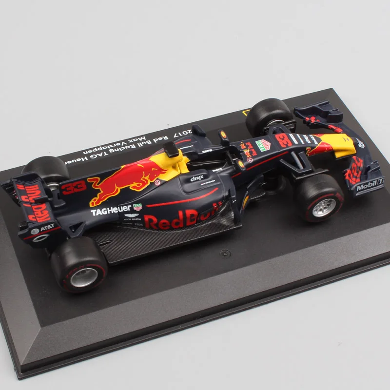 1:32 BBurago напитка Red Bull от производителя гоночных RB13 № 3 Daniel № 33 racer игрушечные машинки Миниатюрная модель весы автомобилей для детей