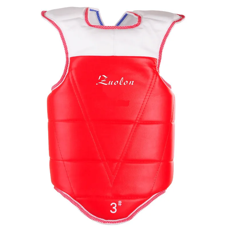 TaeKwonDo Reversible Chest Guard Protector Men Kids Karate MMA Chest