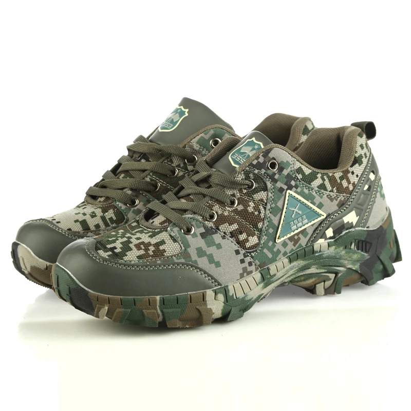 

Кроссовки мужские тактические камуфляжные, Нескользящие, износостойкие, для спорта на открытом воздухе, походов, скалолазания, военные кеды