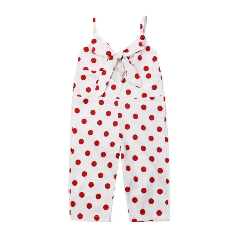 

Fashion Polka Dot Toddler Baby Girl Romper Harem Pants Jumpsuit Outfit Summer Fashion Casual Clothes