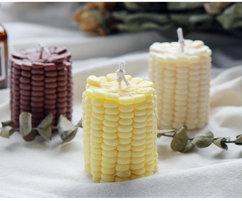 Форма кукурузы силиконовая свеча форма для торта Мыло Форма Кукуруза Свеча ручной работы формы для рождественского деко