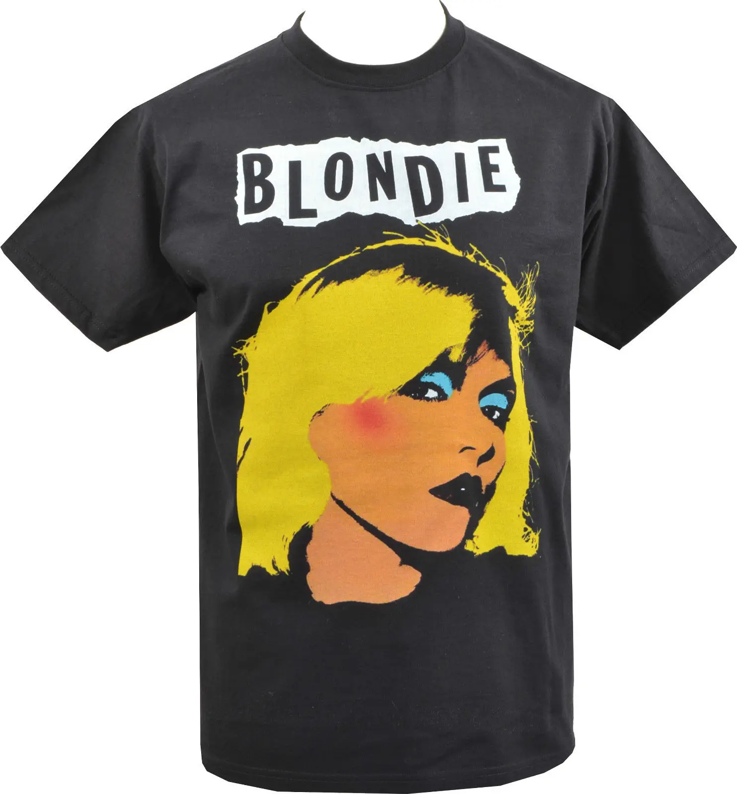 Мужская черная футболка BLONDIE DEBBIE HARRY NEW WAVE Американский панк CBGB ATOMIC S-5XL