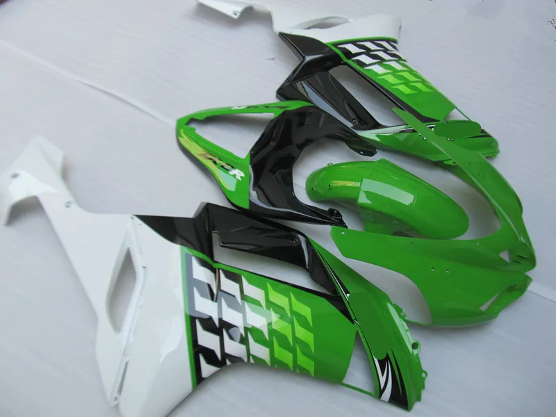 Комплект обтекателей под давлением для KAWASAKI Ninja ZX6R 07 08 636 2007 2008 zx6r комплект зеленый