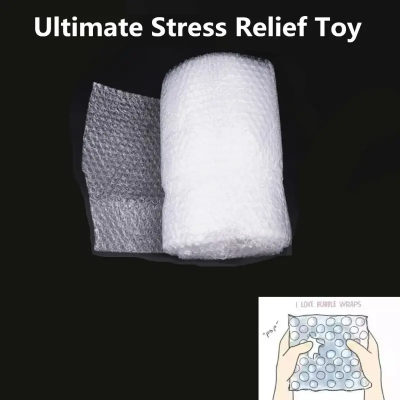 

HBB 1PC Bubble Roll Ultimate Stress Relief Toy Poppy Paper Creative Unique Squeeze Toy Anti-stress Kids Adults Toys