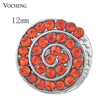 

Vocheng Snap Jewelry Accessory Fashion Small 12mm Crystal Charms Vn-237