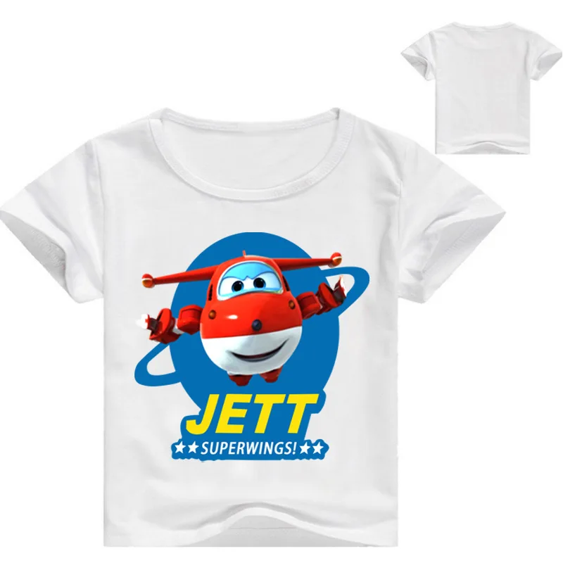 

2-16Years 2019 Super Wings Clothes Tee Shirt Enfant Boy T Shirts for Children Clothing Teenagers Girls Shirt Tee Shirt Nova Top
