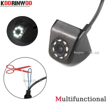 

Koorinwoo Multifunctional Parking Front cam Form Car Rear view Camera Wide Angle Universal Car Reverse Camera Detector Jalousie