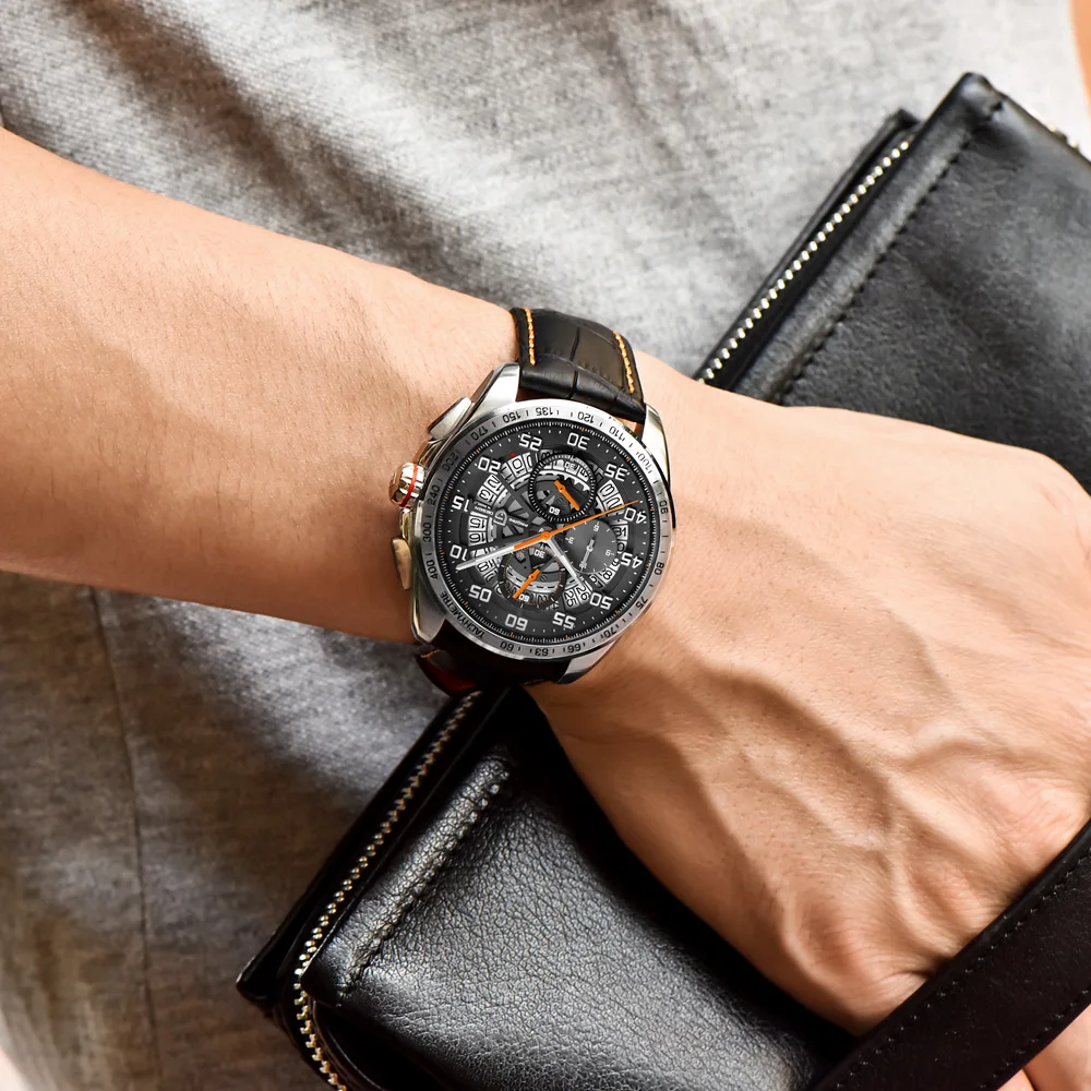 PAGANI Дизайн повседневные спортивные часы с хронографом для мужчин многофункциональные водонепроницаемые мужские часы Топ люксовый бренд часы relogio masculino