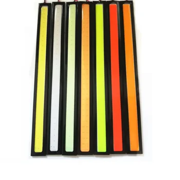 

1pc 17cm COB LED Lights DIY DRL Daytime Running Light car lights For Universal Car 100% Waterproof Fog car day running lights