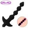 Vibrating Butt Plug Anal Sex Toys for Women Men Dildo Soft Liquid Silicone Anal Vibrator Medical Grade Anal Trainer Adult Toys 1
