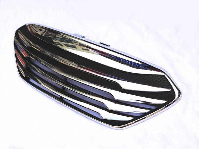 

1pcs 2013 2014 2015 for Hyundai ix35 ABS chrome front grille, front and rear decorative, fine barbecue season