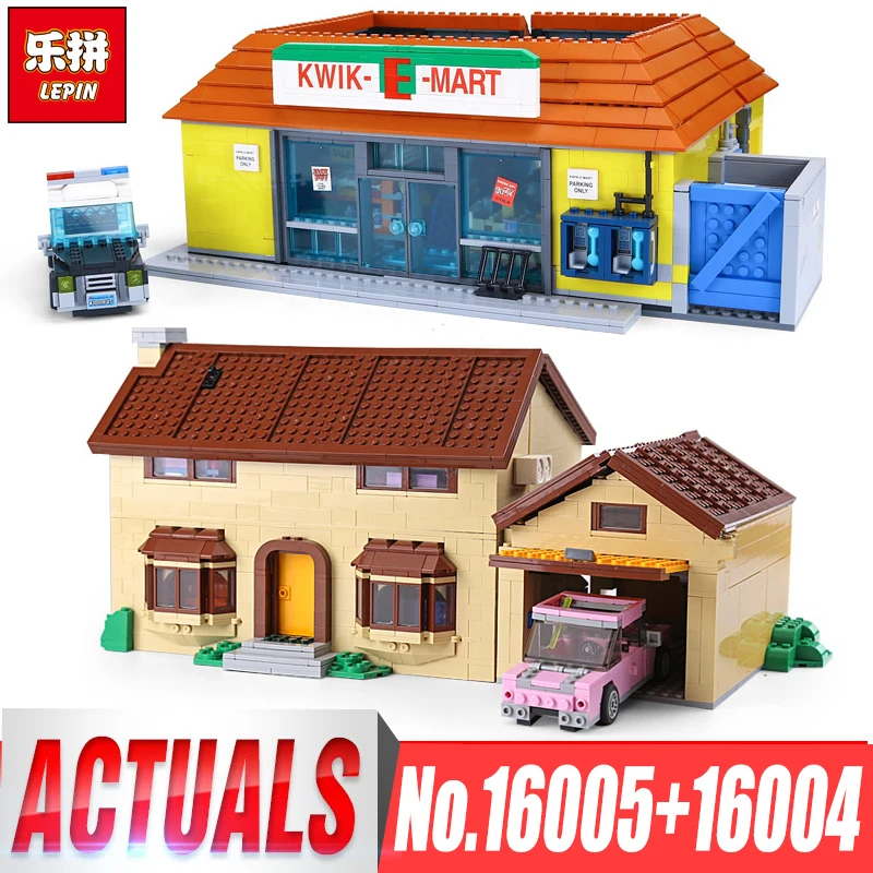 simpsons lepin
