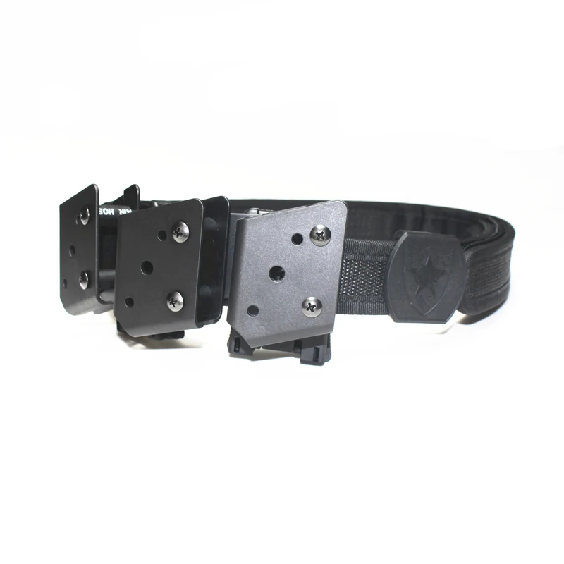 

IPSC USPSA IDPA Competition High Speed Shooting Inner & Outer Belt w/ 3 x 9MM Magazine Gun Open Class Competition Pouch Holste