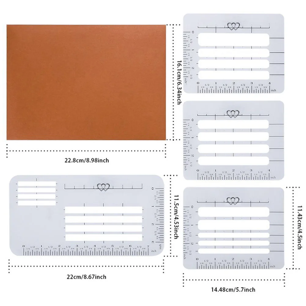 4 шт набор прозрачных трафаретов для адресации, пригласительных конвертов, открытки с буквами, шаблоны, линейки, почерк, практика