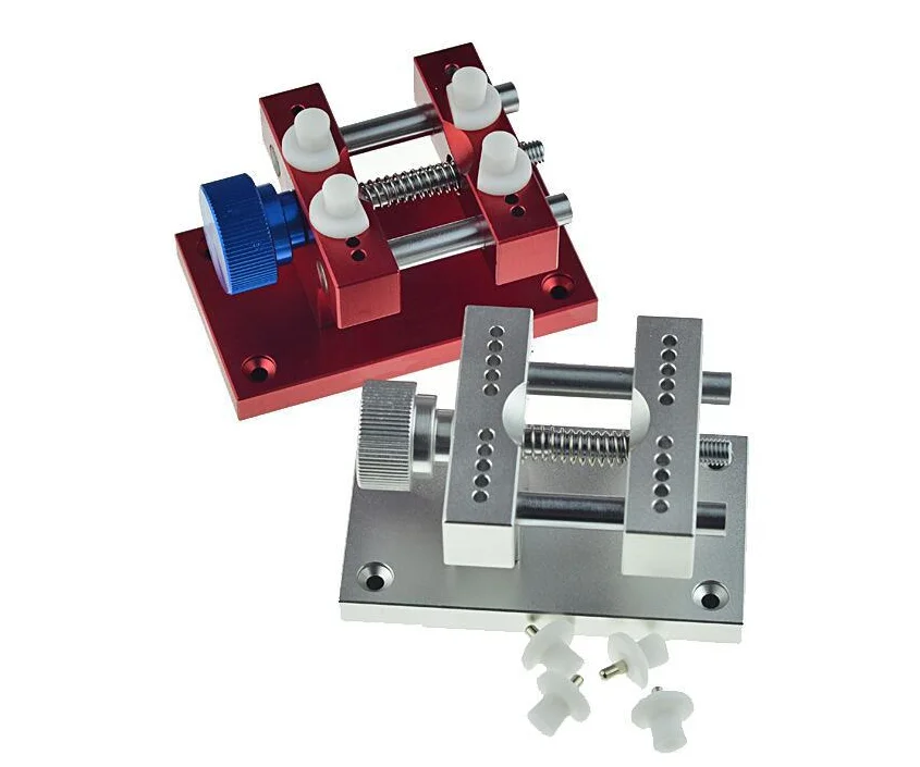 Large Watch Movement and Case Holder With Four Pins For Professional