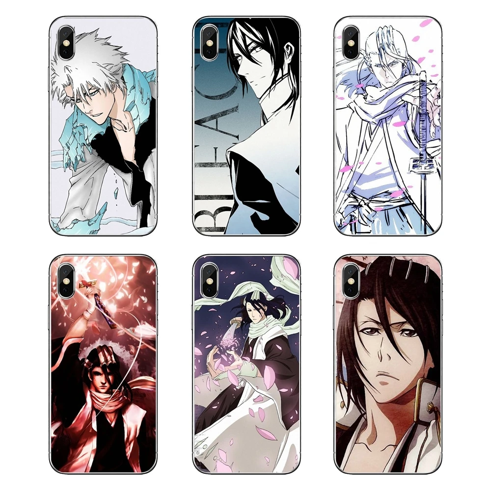 

Bleach Byakuya Kuchiki Anime Art For Xiaomi Redmi 4X S2 3S Note 3 4 5 6 6A Por Pocophone F1 Mi 6 Transparent Soft Shell Covers